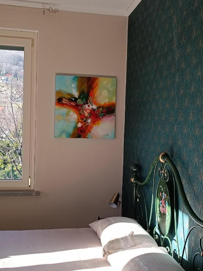 B&B Villa Preziosa Lago Maggiore Lesa Bagian luar foto